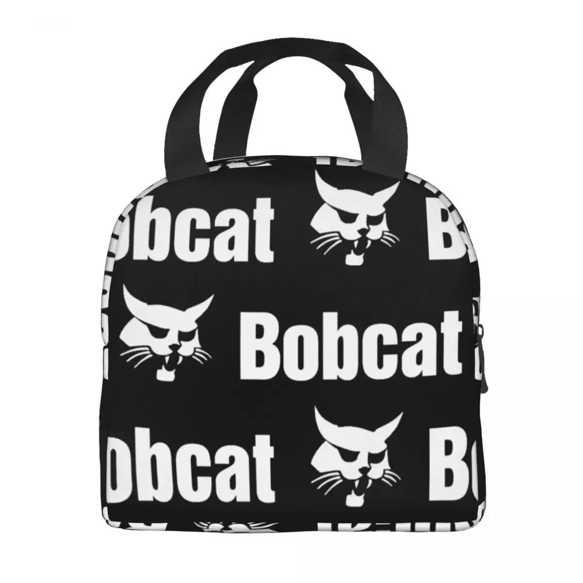 Сумка для ланча с логотипом Bobcat унисекс портативная охлаждающая изолированная