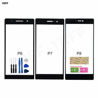 Mobile Touch Screen Panel For Huawei Honor Front Glass Panel  No Touch Screen  Phone Repair Parts Glue