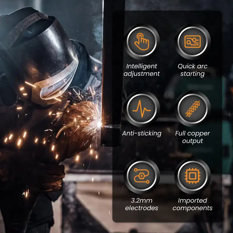 Портативный аппарат для дуговой сварки полностью автоматический повседневное