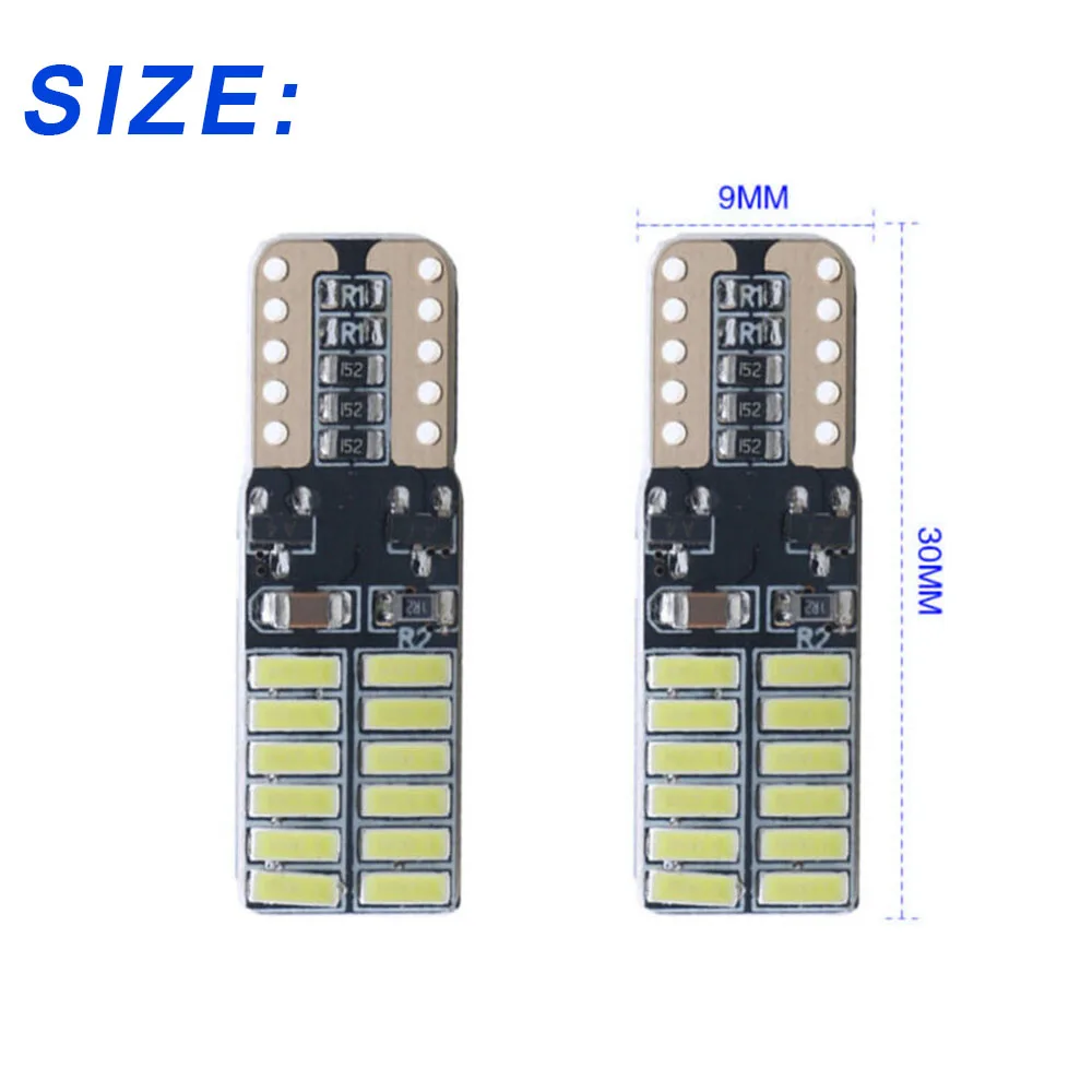 

T10 LED lights White 000 hours Xenon 24-LED For Mercedes-Benz W204 LED bulb