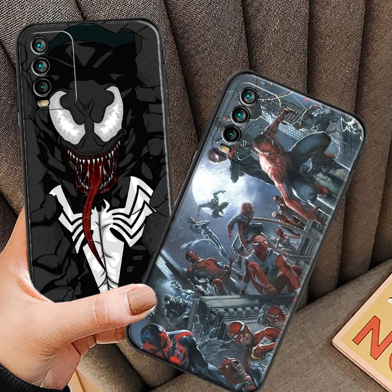 

Marvel Phone Cases For Xiaomi Redmi 7 7A 9 9A 9T 8A 8 2021 7 8 Pro Note 8 9 Note 9T Carcasa Back Cover Funda Soft TPU