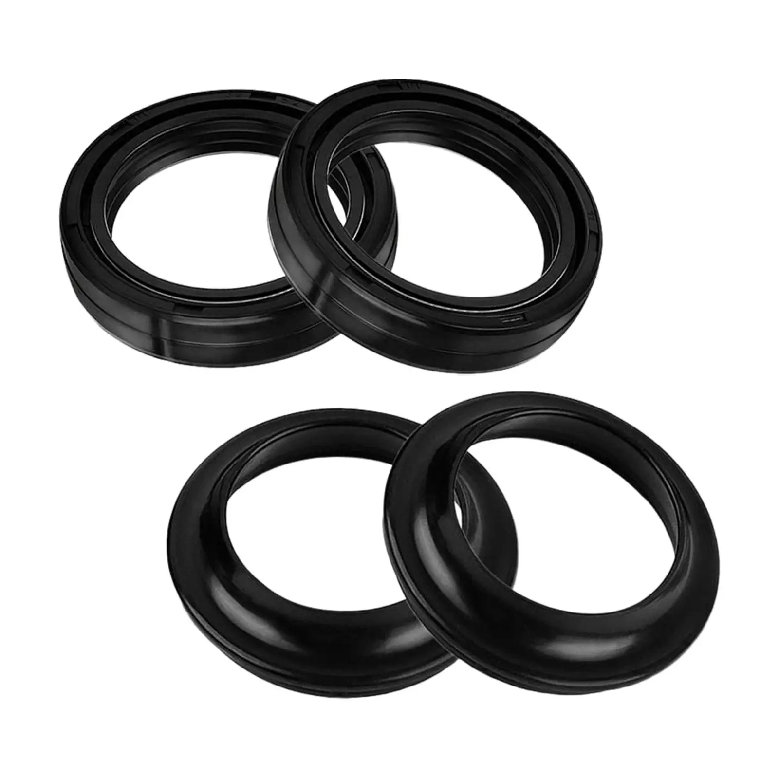 4x 39x52x11mm Fork Damper Oil Seal Dust Cover for XL883N Xlh883L