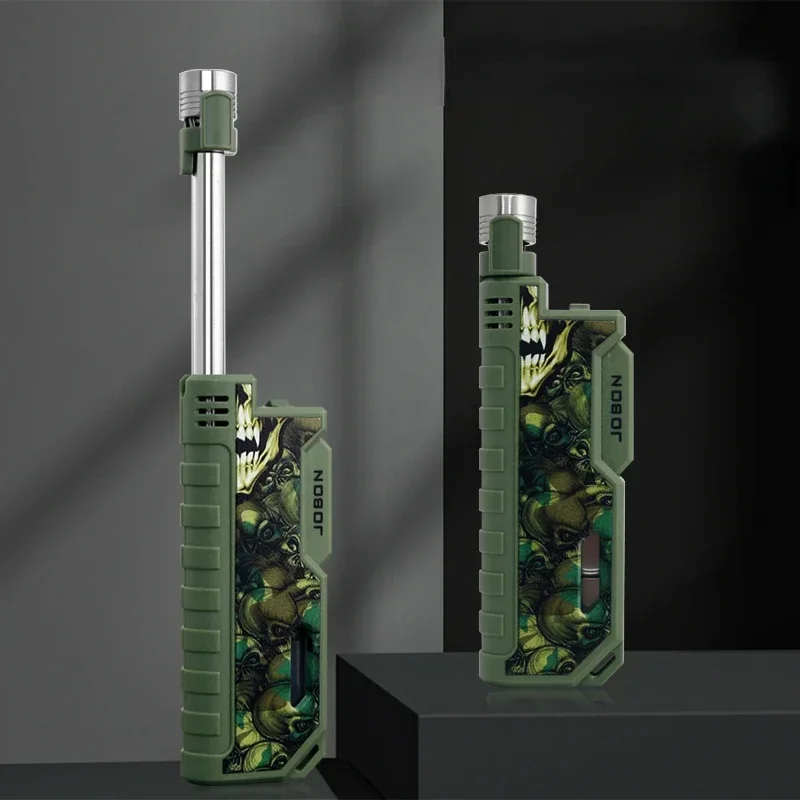 Новинка ветрозащитная Бутановая газовая струйная Зажигалка JOBON телескопическая