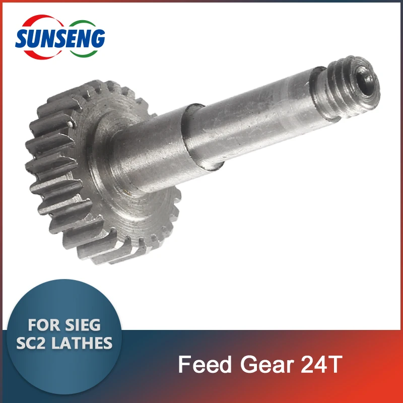 

Feed Gear 24T for SIEG SC2-064&JET BD-X7 Lathe Parts