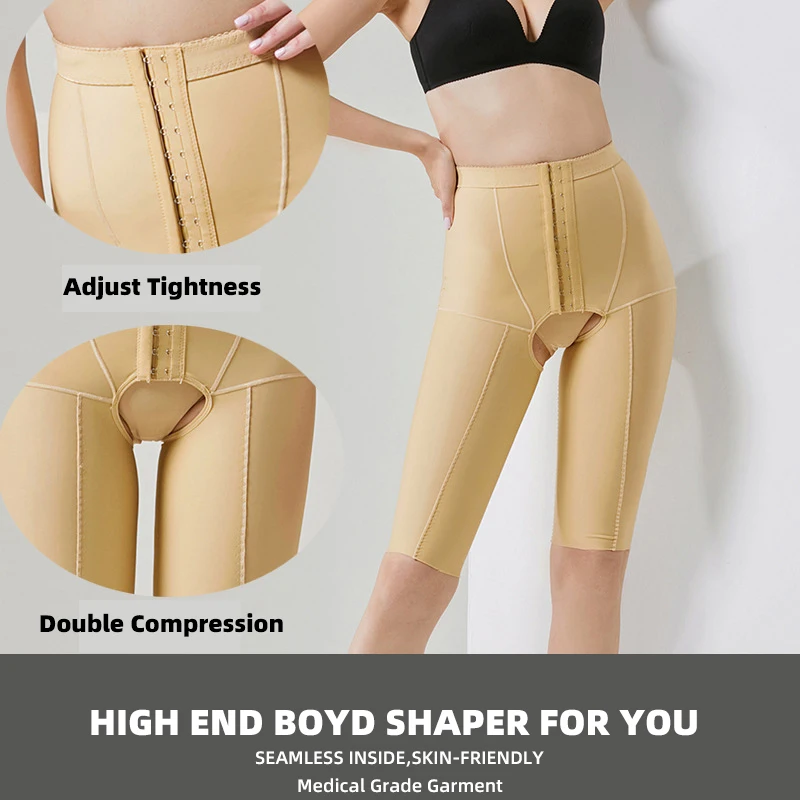 

Postpartum Liposuction Thigh Shaper Pants Waist Abdomen Liposuction Post Recovery Medical Grade Compression Garment Shapewear