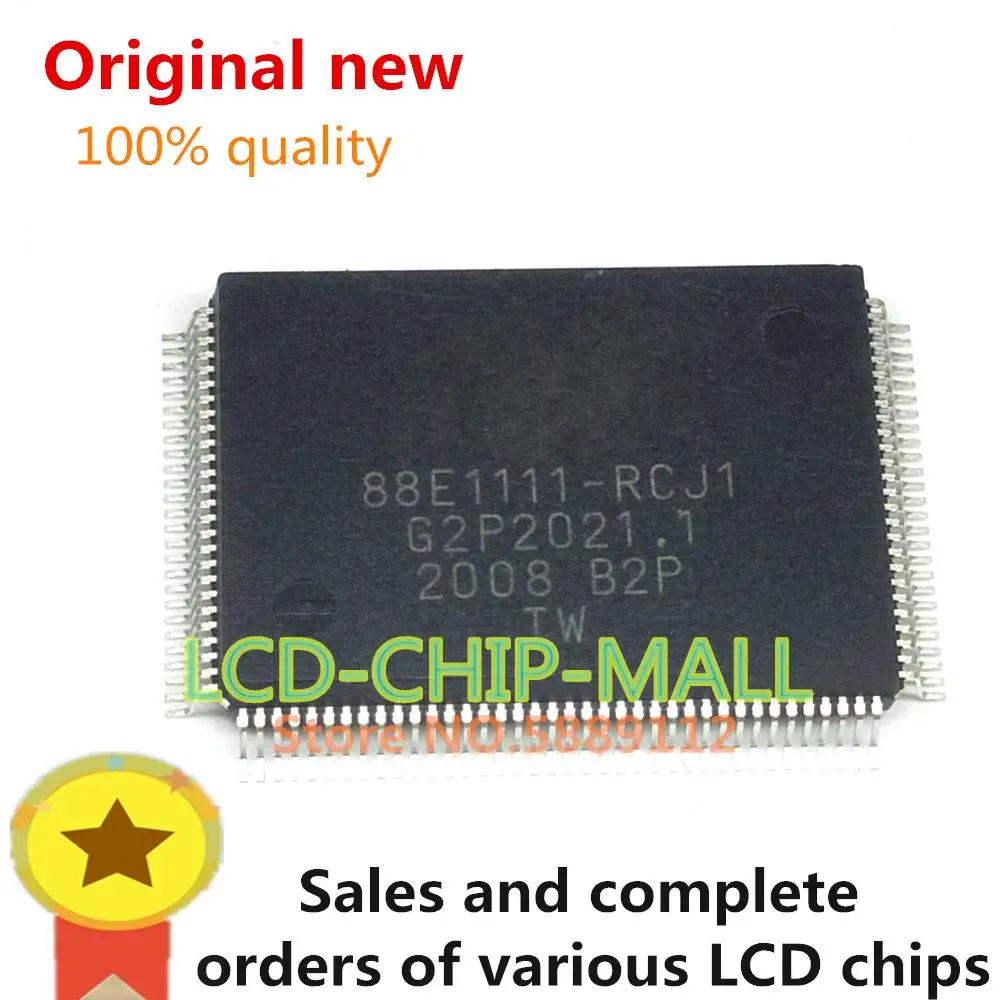 1 шт. 88E1111-RCJ1 88E1111-RCJ 88E1111 QFP128 IC