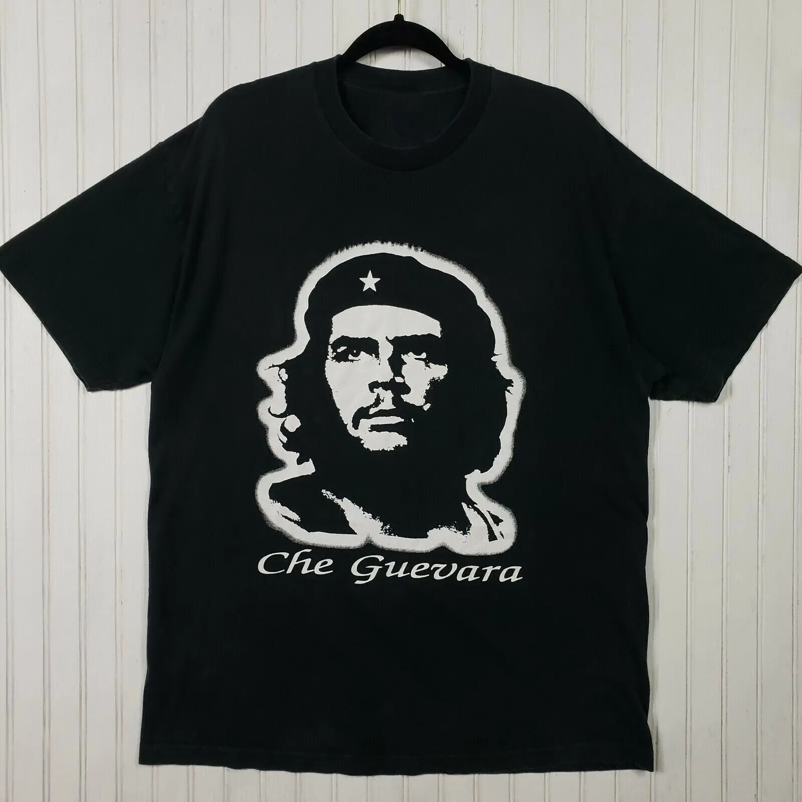 

Che Guevara Revolution Portrait Men T-shirt Black Cotton All Sizes S-3XL DT2020
