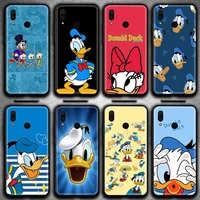 cartoon donald duck phone case for huawei y6p y8s y8p y5ii y5 y6 2019 p smart prime pro