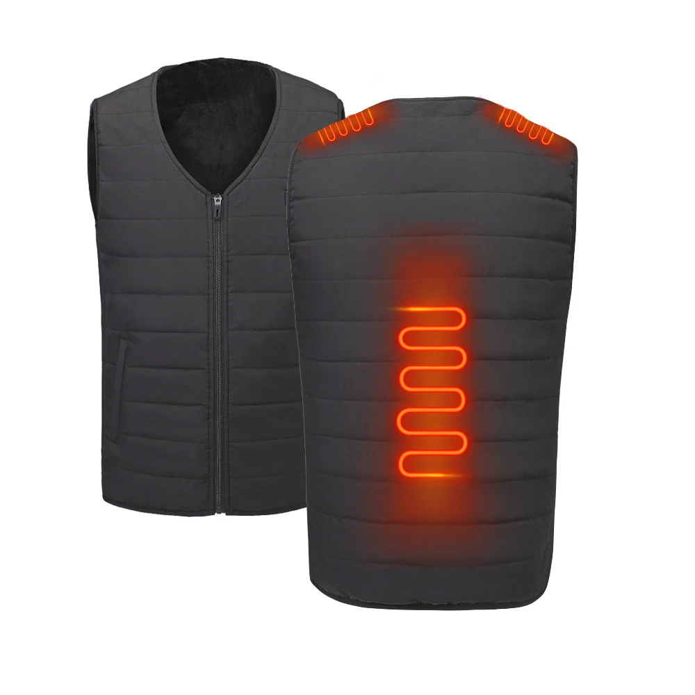 

Зимнее теплое пальто с подогревом и USB-портом для мужчин и женщин