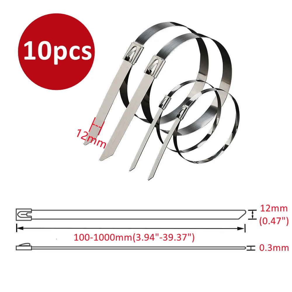 

Металлические кабельные стяжки из нержавеющей стали 304