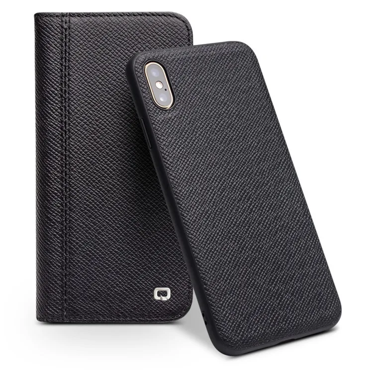 

Contact the applicable iphone XSmax following from leather flip apple Xr phone set of business holster back cover