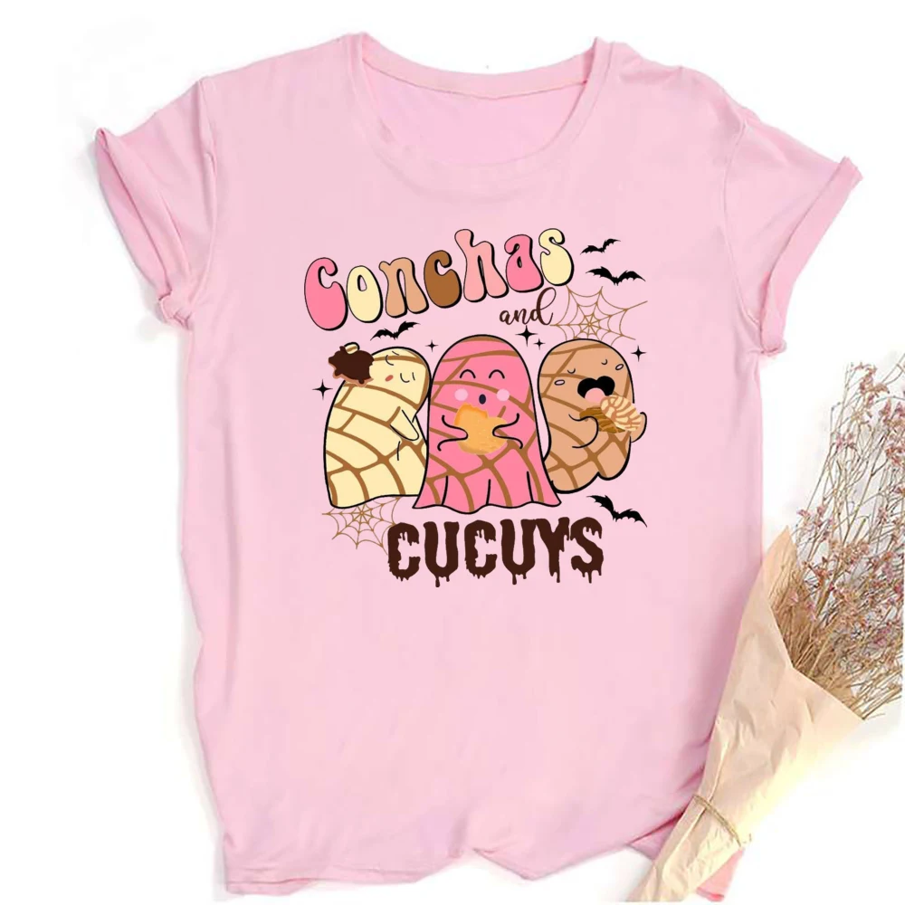 Женская летняя футболка с коротким рукавом в виде призрака