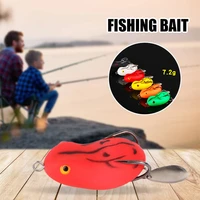 frog fishing lures bait double hooks artificial soft bait fishing tackle for freshwater saltwater