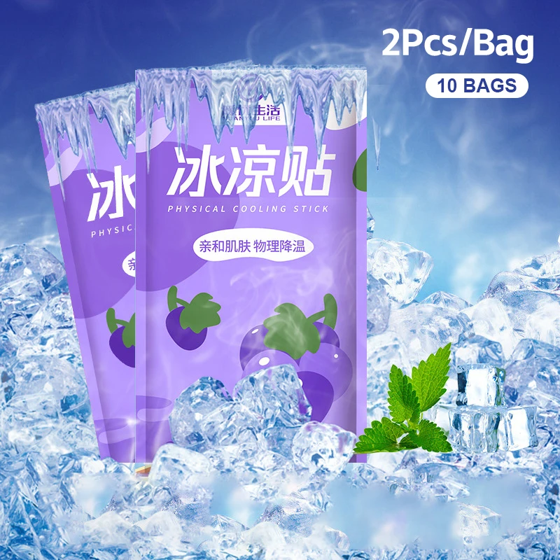 

Наклейки охлаждающие для фруктовой пасты, 10 шт.