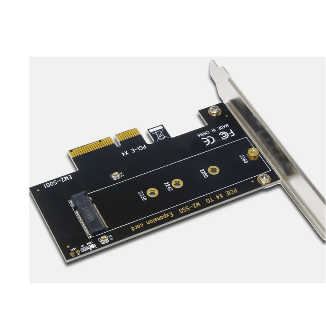 M.2 для NVMe SSD к PCIE X4 адаптер M Key интерфейсная карта поддержка PCI Express 3 0x4 2230-2280 Размер