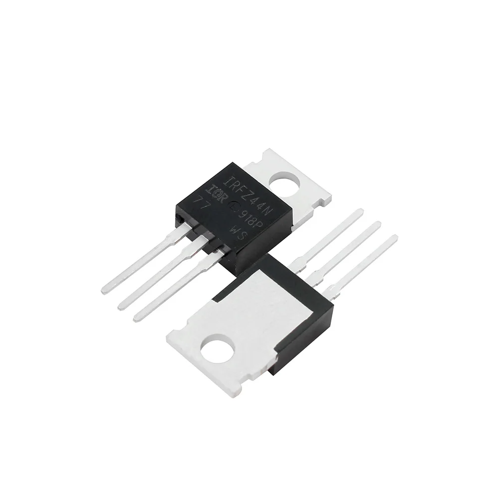 10PCS Transistors IRFZ44N IRFZ44 MOSFET Transistor TO-220 Power MOSFET IRFZ44NPBF 49A 55V field effect transistors New Original