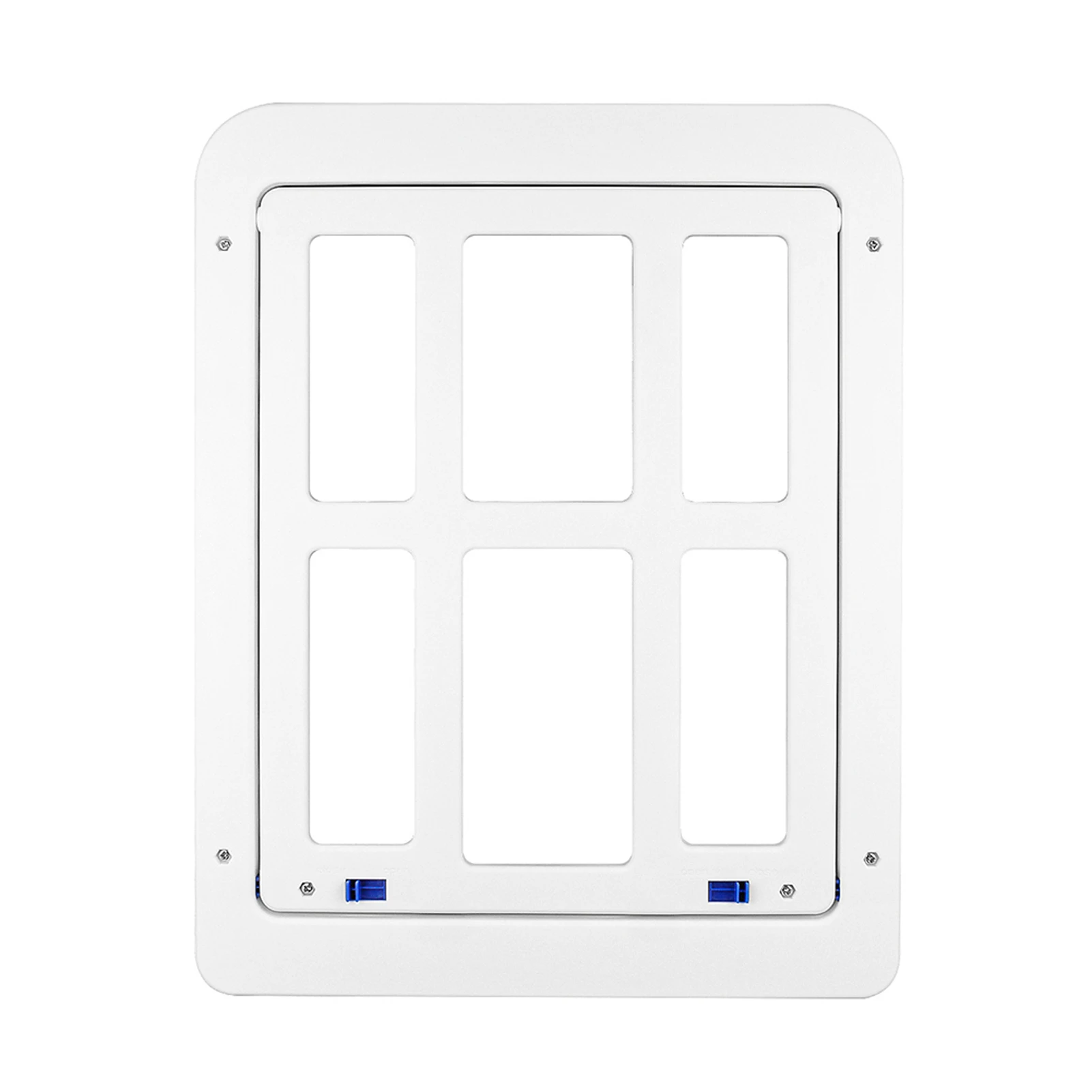 

Freely Closing Cat Medium Home Self Magnetic Flap Door Lockable Double Screen Passing Dog Pet Porch Window Large Sturdy Sided