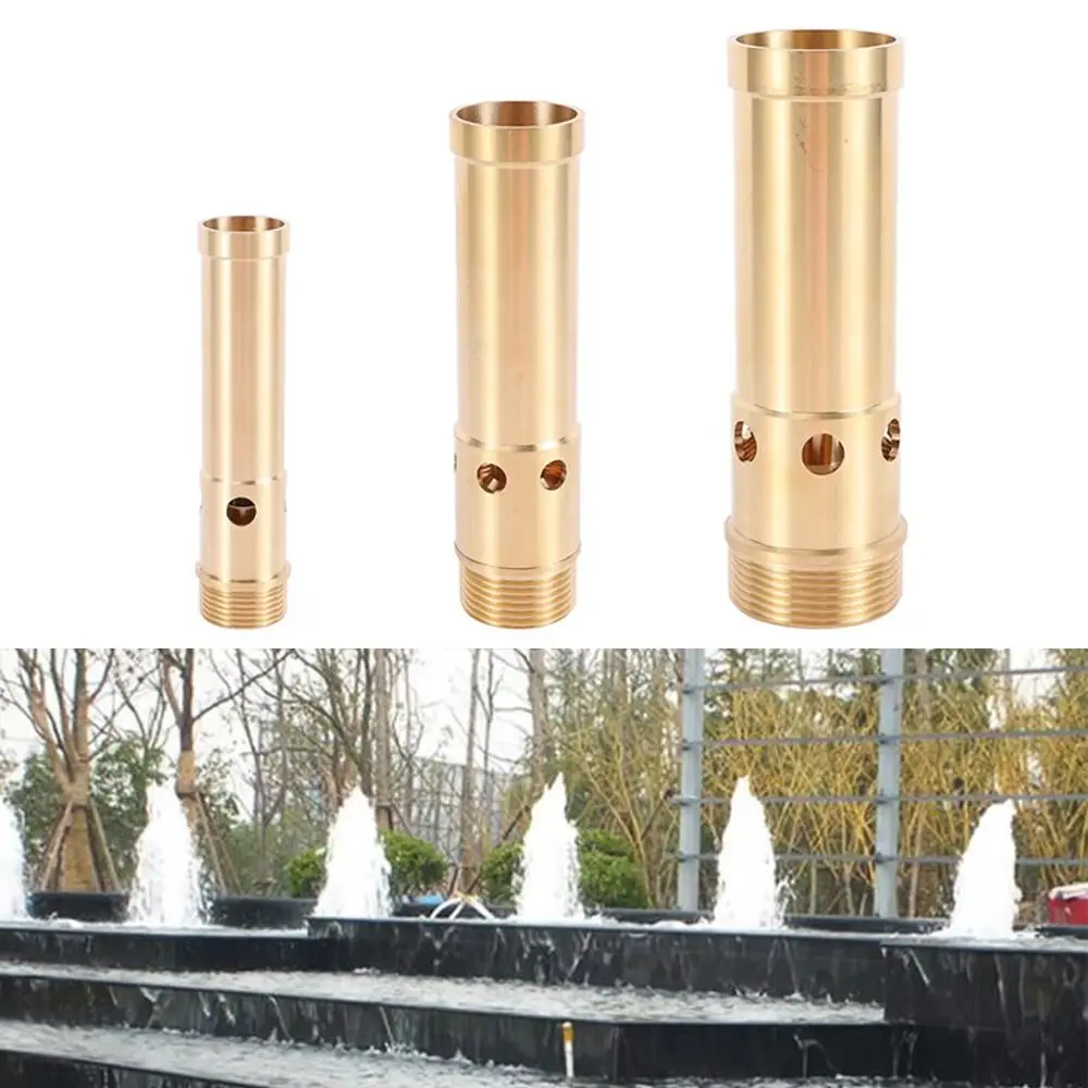 Латунные насадки для фонтана 3/4 дюйма 1 дюйм 5 2 наружная резьба Универсальная