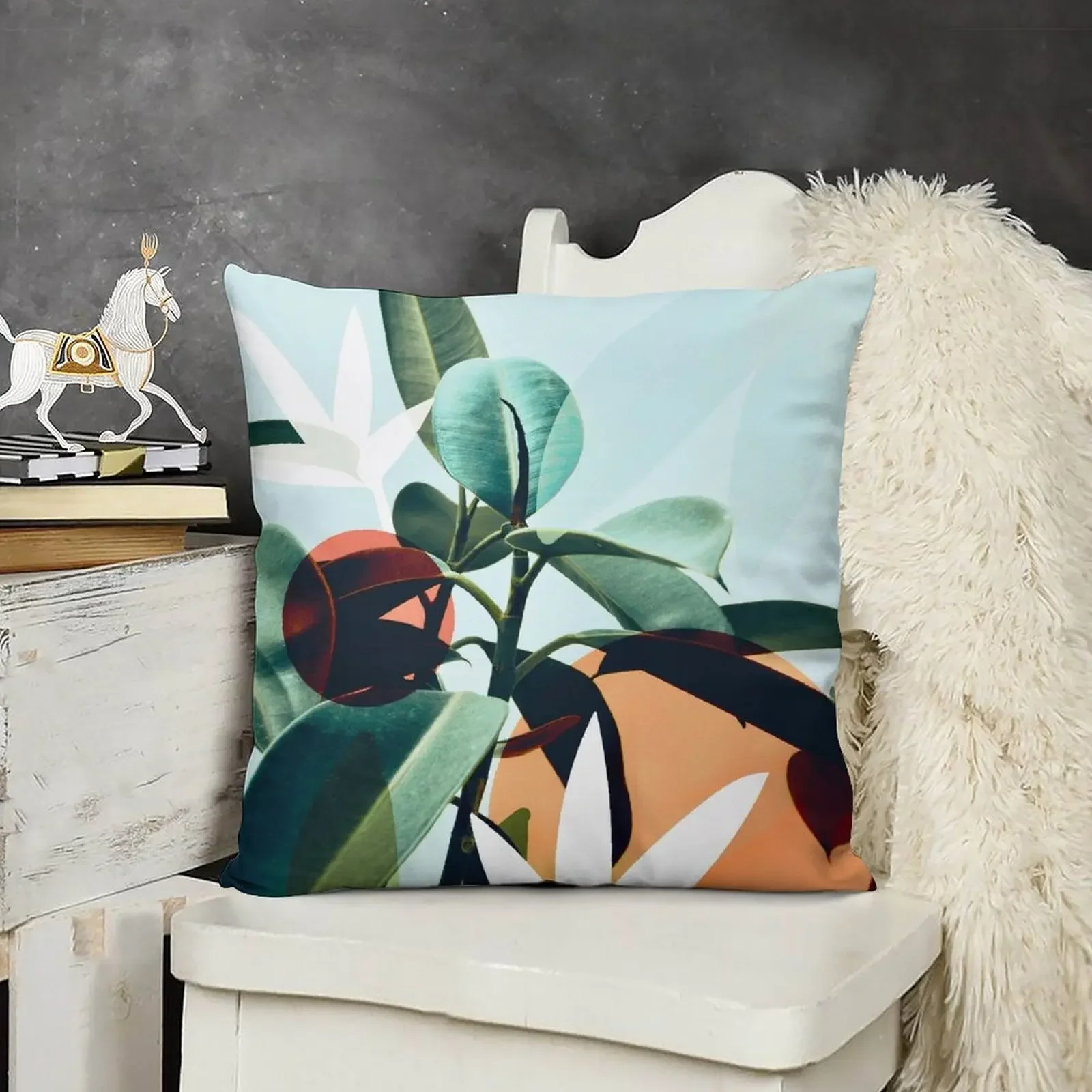 Simpatico декоративная подушка с вышивкой рождественские чехлы для подушек аниме