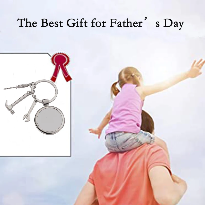 Сублимационный Брелок сделай сам с инструментами теплопередающий декоративный