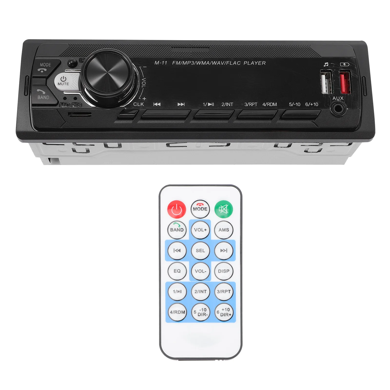 

Input Sound Colorful Light USB Port Car Stereo Car Audio Systems MP3 Player Car Stereos with Remote Controller 12V Car Radio