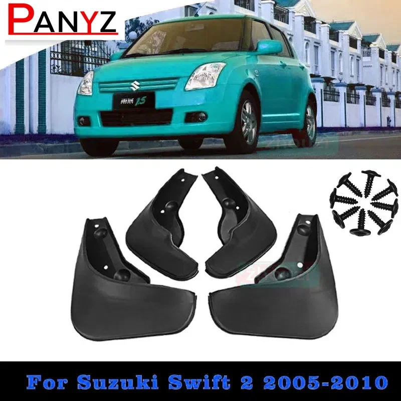 Брызговики для Suzuki Swift 2 II 2005-2010 2006 2007 2008