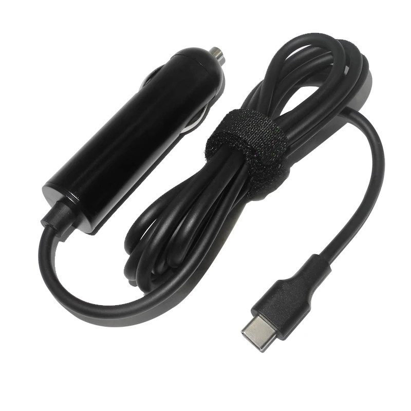 Автомобильное зарядное устройство USB Type-C PD 65 Вт 20 в адаптер питания постоянного