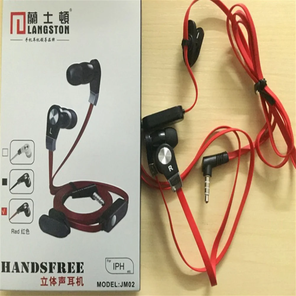 Наушники-вкладыши Langsdom JM02 с проводным управлением Hi-Fi басовая гарнитура со