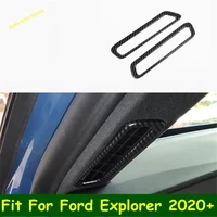 inner window pillar a air conditioning ac vent outlet cover trim for ford explorer 2020 2022 accessories interior refit kit