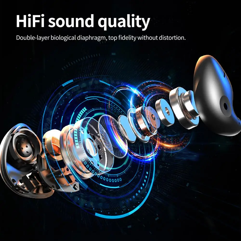 

Чувствительный голосовой помощник телефон без потерь спортивные наушники Аудио Аксессуары