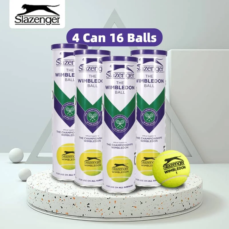 Tennis Balls Slazenger Yellow Tenis Ball Adult Durable High Elasticity Professtional Competition Training Tennis Ball