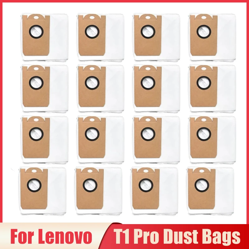 For Lenovo T1 Pro Vacuum Cleaner Non-woven Fabric Dust Bag Professional Replacement High Capacity Dust Bags Accessories Parts