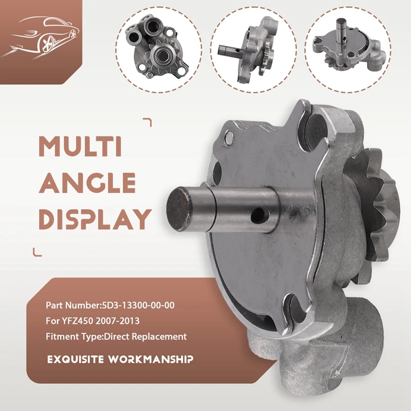 СБОРЕ масляного насоса для квадроциклов YAMAHA 2007-2009 YFZ450 07-09 YFZ 450 5D3-13300-00
