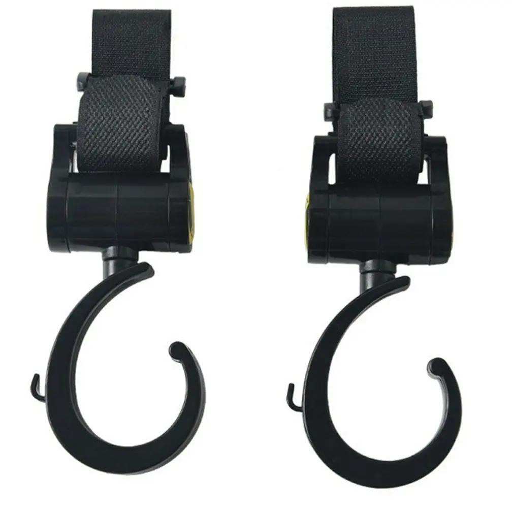 

High-quality Stroller Hooks For Hanging Pack Of 2 Heavy Duty Stroller Hook Clips For Mommy Diaper Bag
