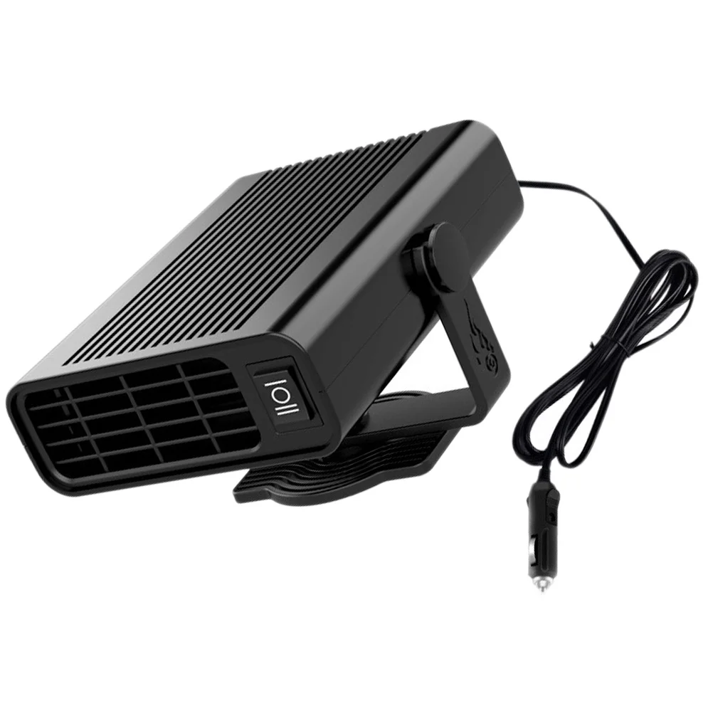 

Car Heater Portable Fan Defroster 12V Defogger Windshield Auto That Lighter Automobile Heaters Plug Vehicle Space Heating Into