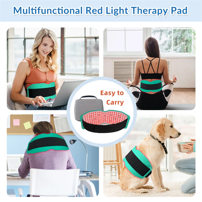 Беспроводная красная фототерапия нм