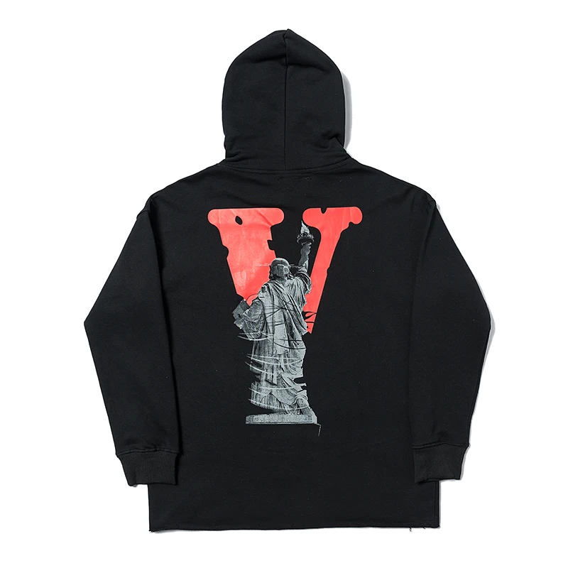 

Свитшот VLONE мужской/женский, худи из 100% хлопка, брендовая уличная одежда в стиле хип-хоп, США