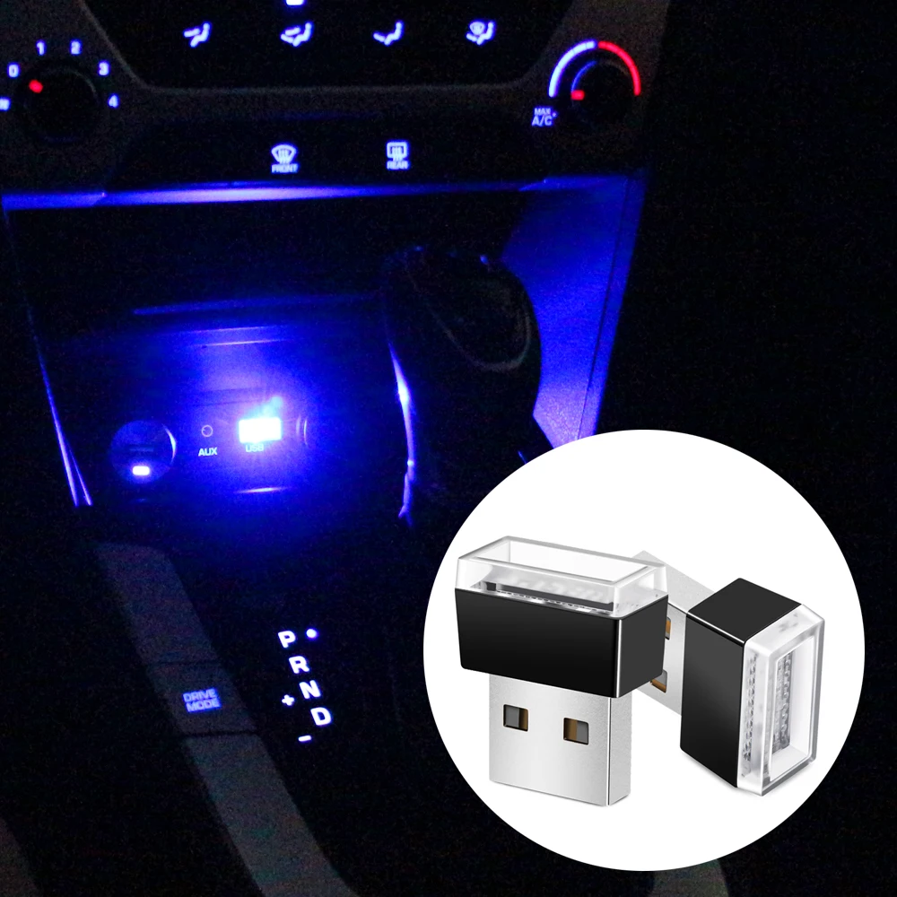 Светодиодный автомобильный светильник USB для Citroen CACTUS C4L Peugeot 508 301 2008 3008 408 C5 C3