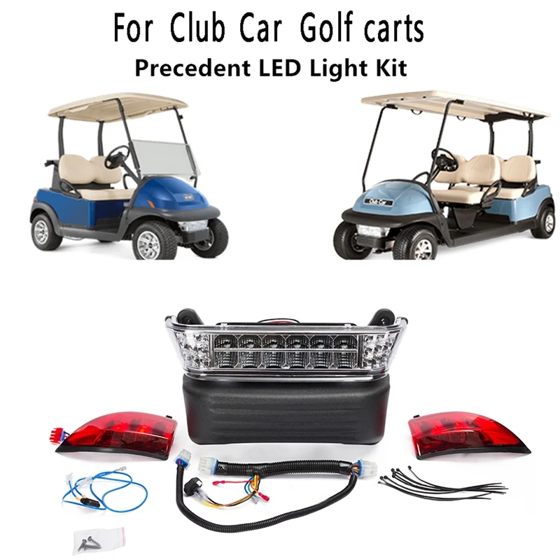 

Golf Carts Light LED Dulex Light Kit LED Taillights Headlight Kit for EZGO ClubCar YAMAHA