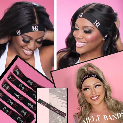 Лента для волос с широкими краями, 2,5-4 см