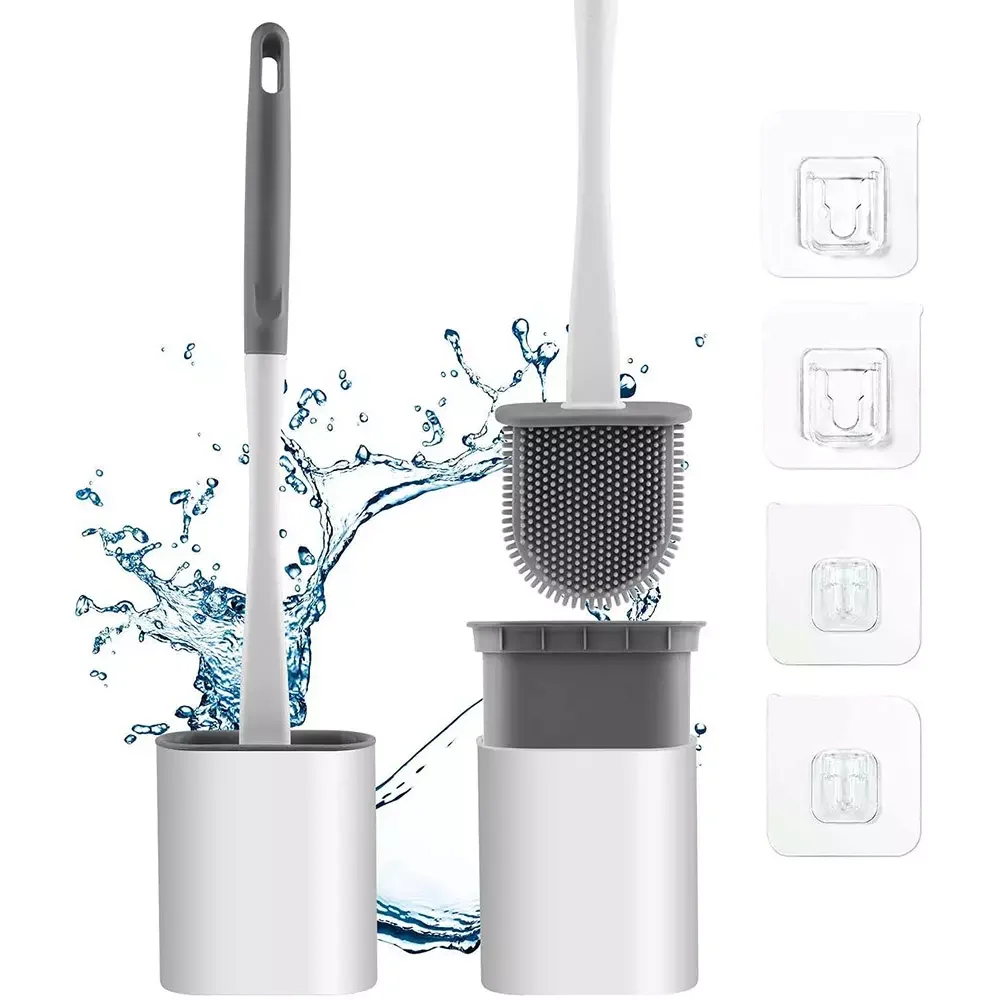 

hot selling cleaning Brush With Holder Set Bathroom Accessories Wall Mounted Wc Toilet Brush
