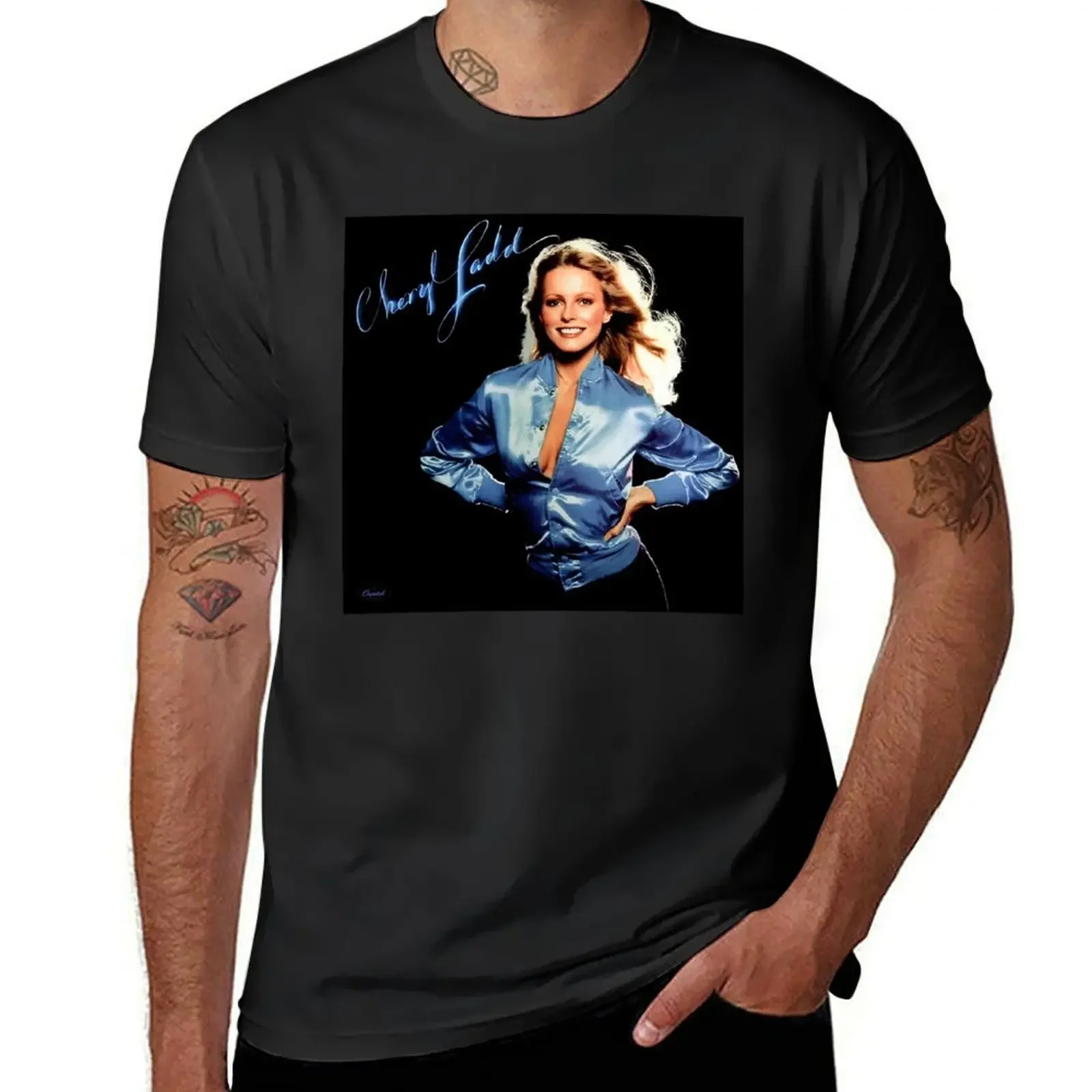 Винтаж: футболка Cheryl Ladd Eponymous Album футболки эстетичная одежда тяжелая мужская