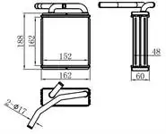 

Нагреватель для радиатора 449 KMI087040