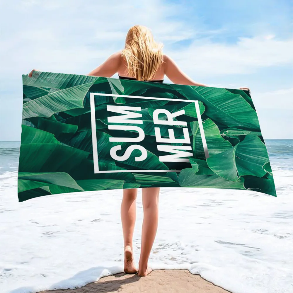 

Beach Towel Microfiber Towel Sports Quick-drying Super Absorbent Camping Towel Super Soft Lightweight Gym Swimming Yoga Towel