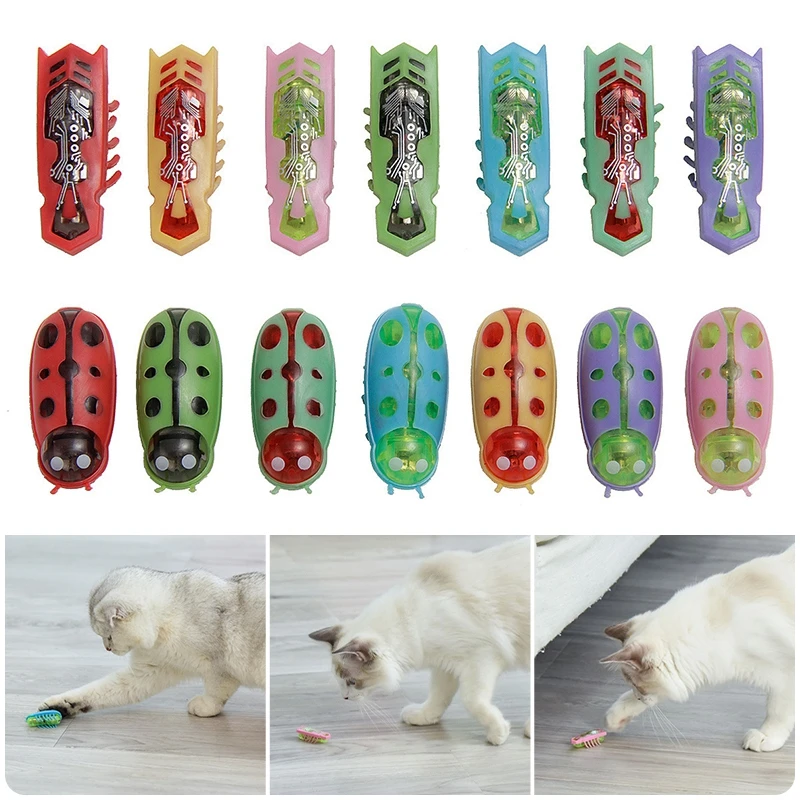 

Cat Simulation Insect Toy Automatic Charged Cockroach Toy Pet Cat Interactive Toys Cat Scratcher Toys for Cats Pet Products