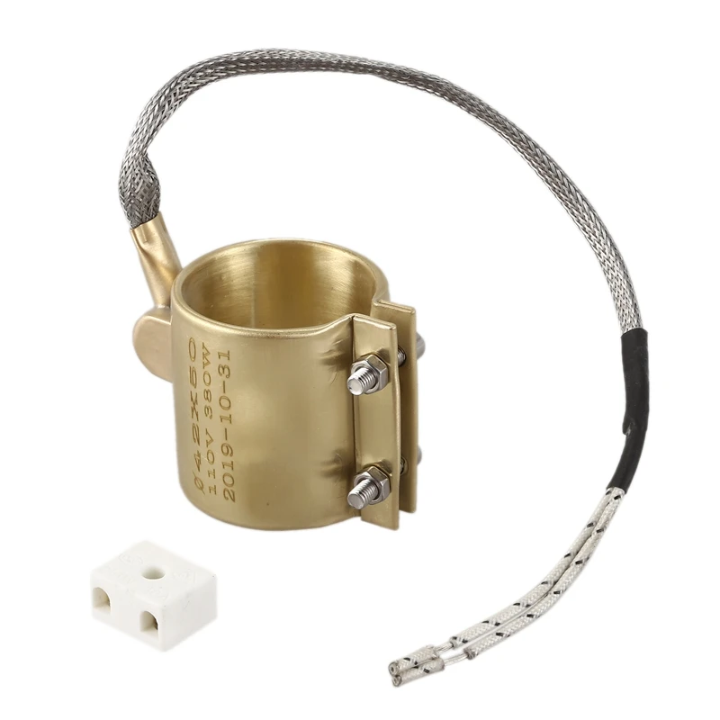 

110V 380W 42Mmx50mm Injected Mould Heating Elements Brass Band Heater For Injection Molding Machine