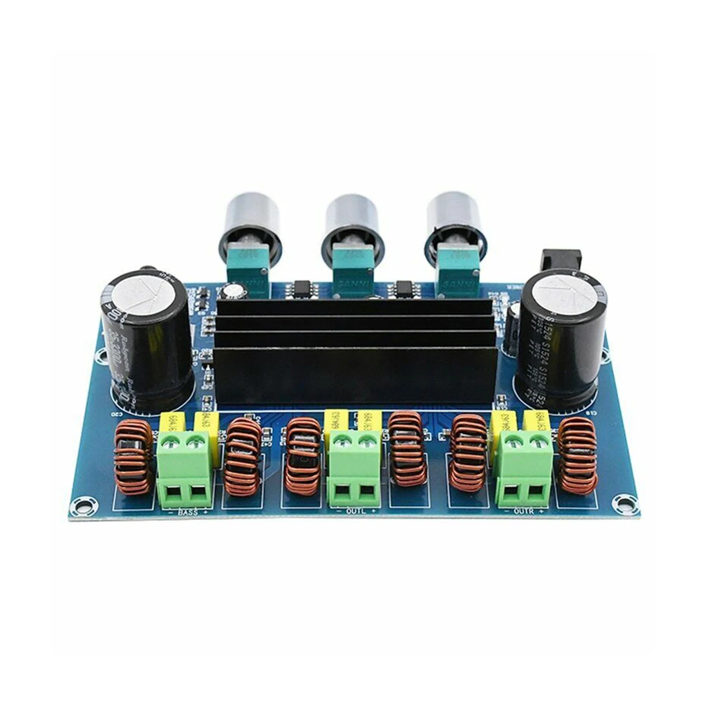 

Плата цифрового усилителя мощности TPA3116D2, двухканальная стерео Плата усилителя мощности цифровой аудио 50 Вт 50 Вт 100 Вт