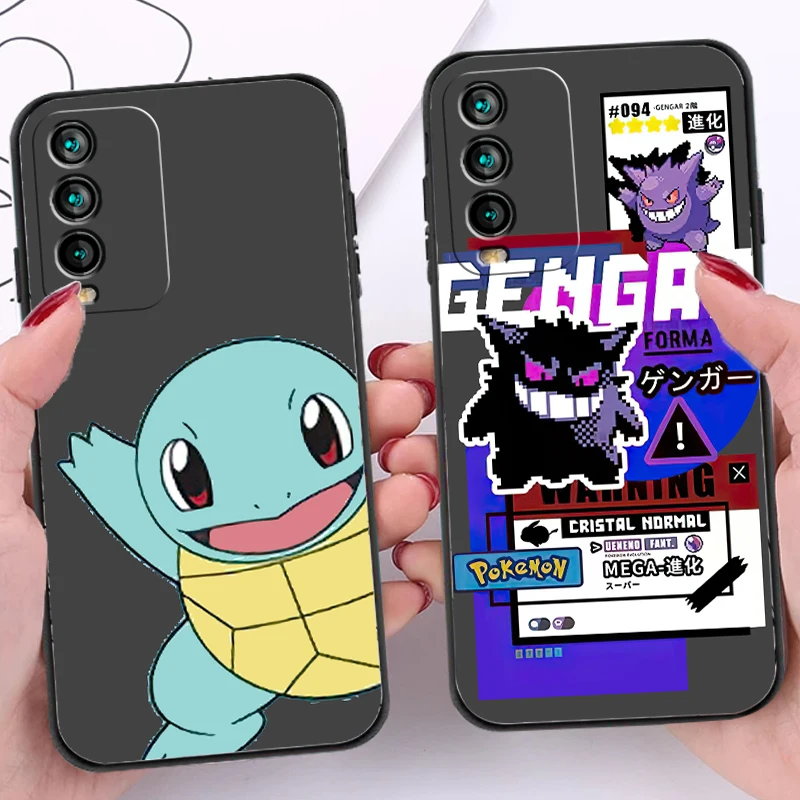 

Pikachu Pokemon Phone Cases For Xiaomi Redmi 9AT 9 9T 9A 9C Redmi Note 9 9 Pro 9S 9 Pro 5G Soft TPU Back Cover Carcasa