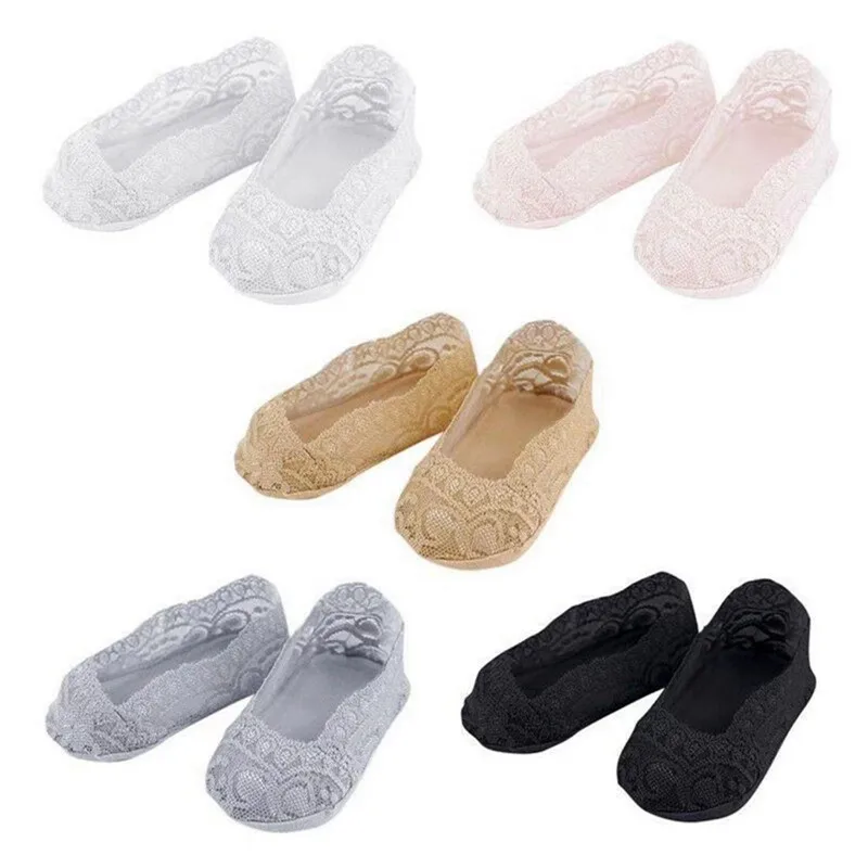 

Baby Low Cut Invisible Socks Hosiery Boat Sock Flower Lace Fashion Cute Summer Soft