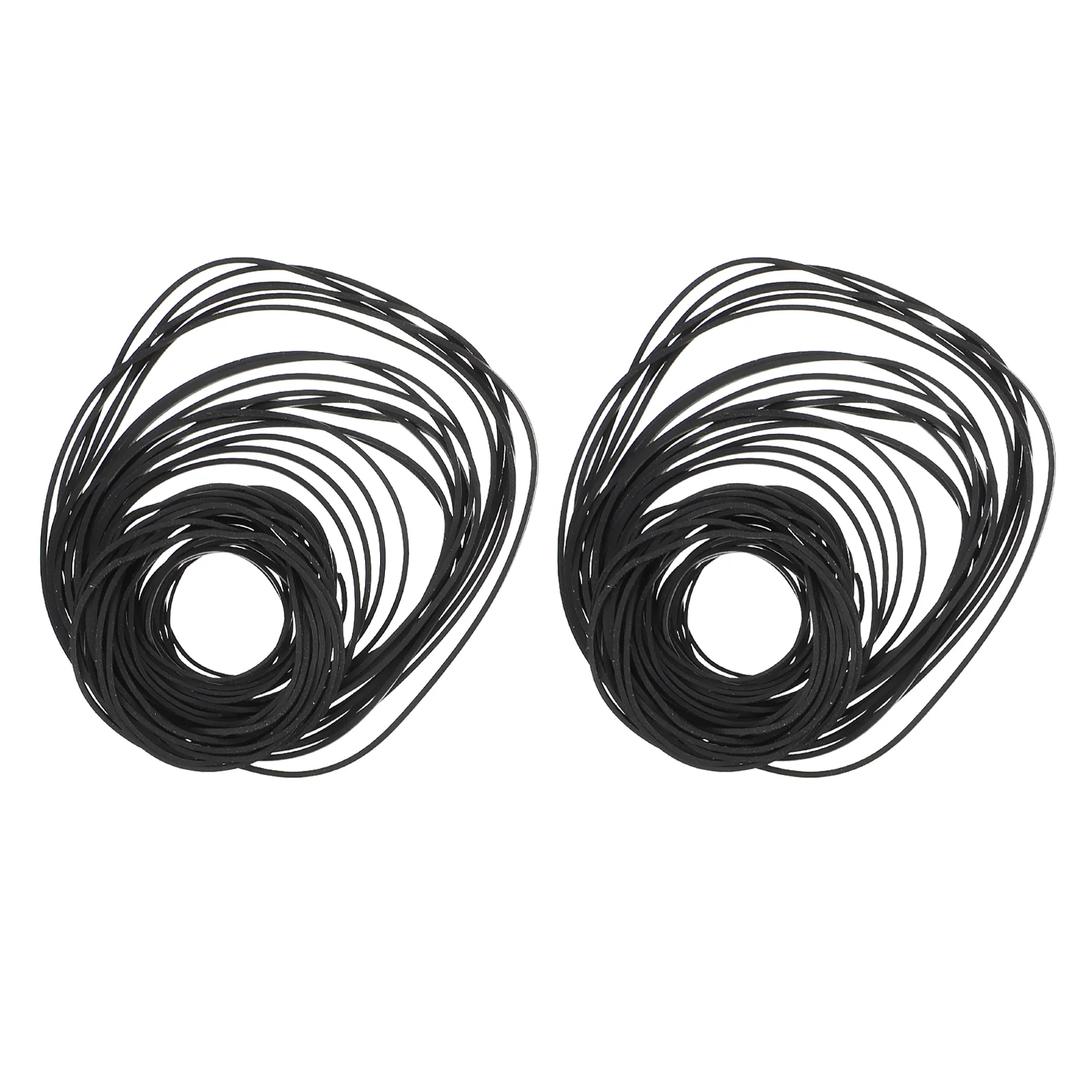 

2 Packs Recorder Belt Recorder Square Rubber Belt Recorder Repair Rubber Belt Recorder Cassette Repair Belt